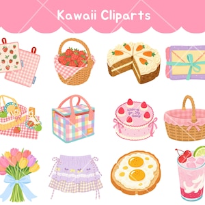 Capture the beauty of spring with elegant flower bouquet clipart, colorful tulip clipart, delicate floral clipart, and blooming spring flowers. Combined with charming picnic blanket scenes and picnic basket PNG illustrations, this collection creates the ultimate cozy aesthetic and cottage aesthetic. Every illustration features soft pastel art that is perfect for feminine branding, wedding stationery, journals, and seasonal crafts.