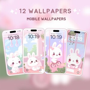 Cute Kawaii Wallpaper for iPhone Android iPad Tablet Desktop Wallpaper
