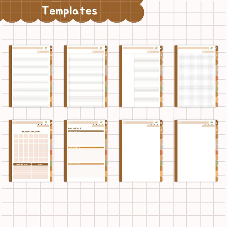 Bakery Bunny Digital Notebook: Kawaii Planner With Stickers (goodnotes ...