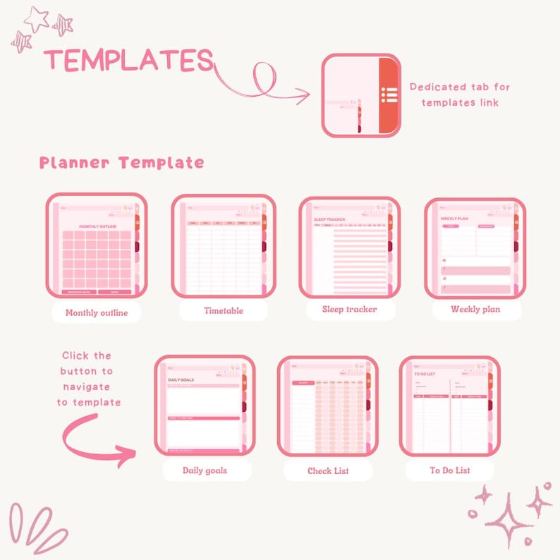 Get organized with our Digital Planner! Featuring customizable digital templates, this planner is perfect for iPad users. Plan your day, track tasks, and manage your schedule effortlessly with our sleek, user-friendly digital planner for productivity