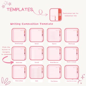 Organize your life with our versatile Digital Notebook Template! Perfect as a digital study notebook, digital planner, or digital journal, it offers seamless structure for study notes, planning, and journaling. Ideal for students and professionals.