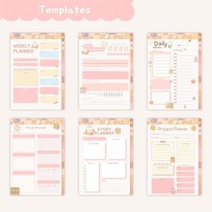 Bring charm to your planning with this kawaii digital planner in a soft pastel theme. This cute digital planner is perfect for daily, weekly, and monthly organization, featuring adorable bunny-themed pages. As a pastel digital planner, it’s both aesthetic and functional, making planning fun and inspiring. Perfect for students, professionals, and stationery lovers who want a delightful bunny digital planner for iPad, tablet, or desktop use.