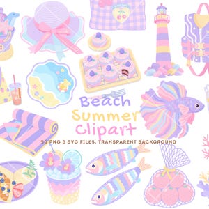 Perfect for digital planning enthusiasts, this collection includes beach stickers, summer stickers, and digital stickers designed for modern planners. Use these planner stickers and journal stickers in GoodNotes, Notability, and iPad planning apps. These printable stickers feature adorable beach-inspired artwork that helps decorate digital notebooks, journals, calendars, and productivity layouts while adding fun seasonal charm to every page.