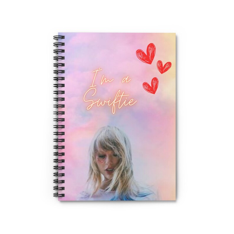 Quaderno a spirale, Elenco delle cose preferite, Diario delle manifestazioni, Album da disegno, Taylor Swift, Diario, Quaderno, Taylorswift, Ritorno a scuola, Regalo immagine 1