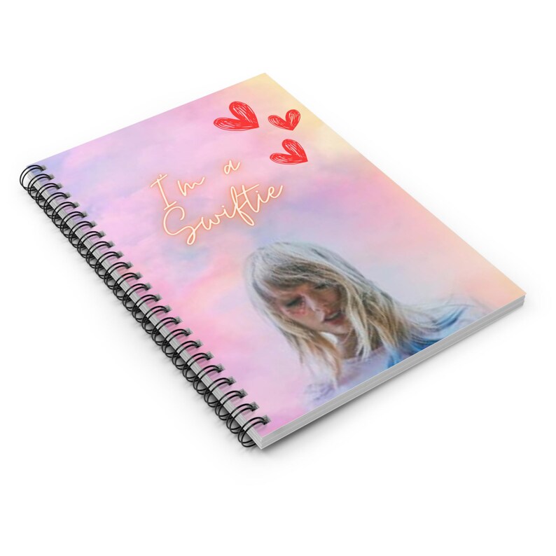 Quaderno a spirale, Elenco delle cose preferite, Diario delle manifestazioni, Album da disegno, Taylor Swift, Diario, Quaderno, Taylorswift, Ritorno a scuola, Regalo immagine 3