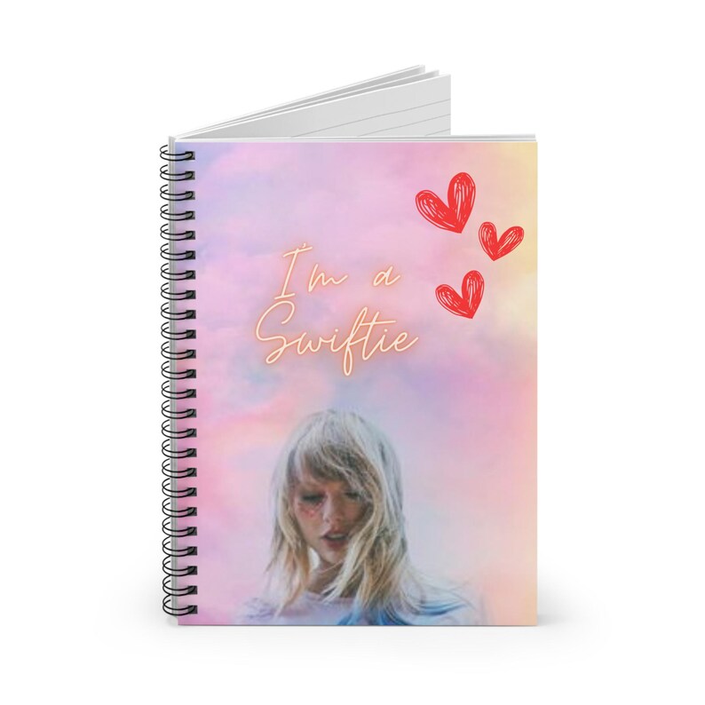 Quaderno a spirale, Elenco delle cose preferite, Diario delle manifestazioni, Album da disegno, Taylor Swift, Diario, Quaderno, Taylorswift, Ritorno a scuola, Regalo immagine 2