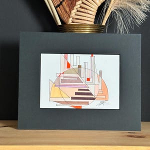 Hand-drawn geometric artwork