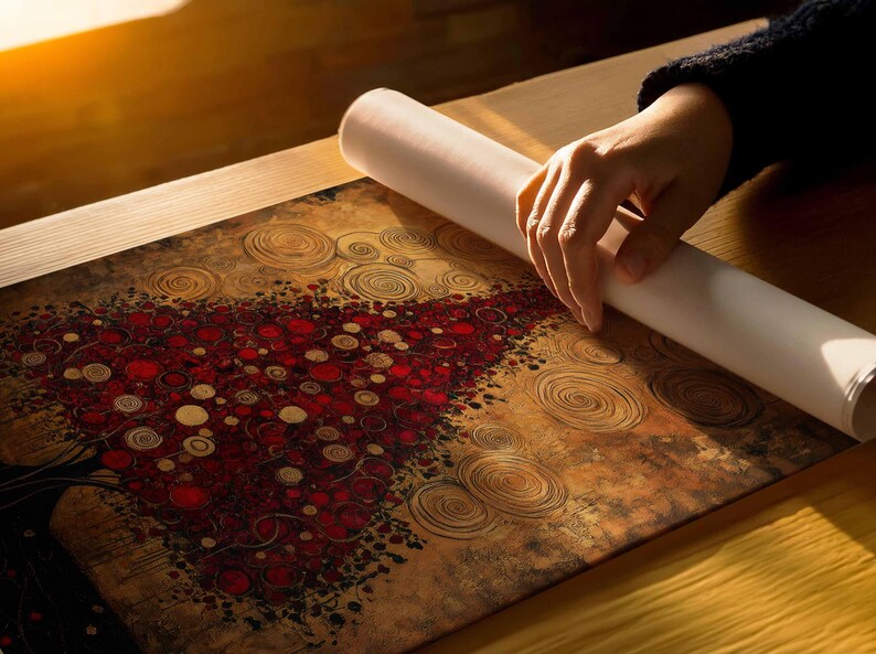 Gustav klimt christmas cards