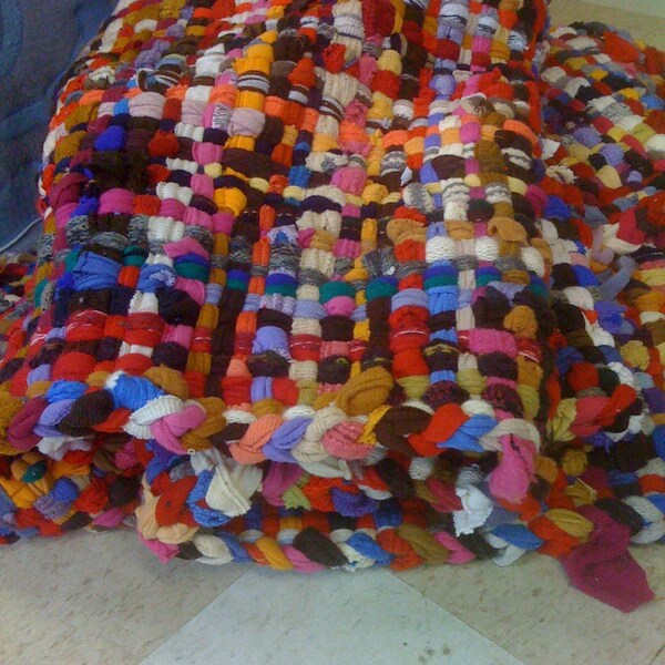 5x7ft Tenango Potholder Rug