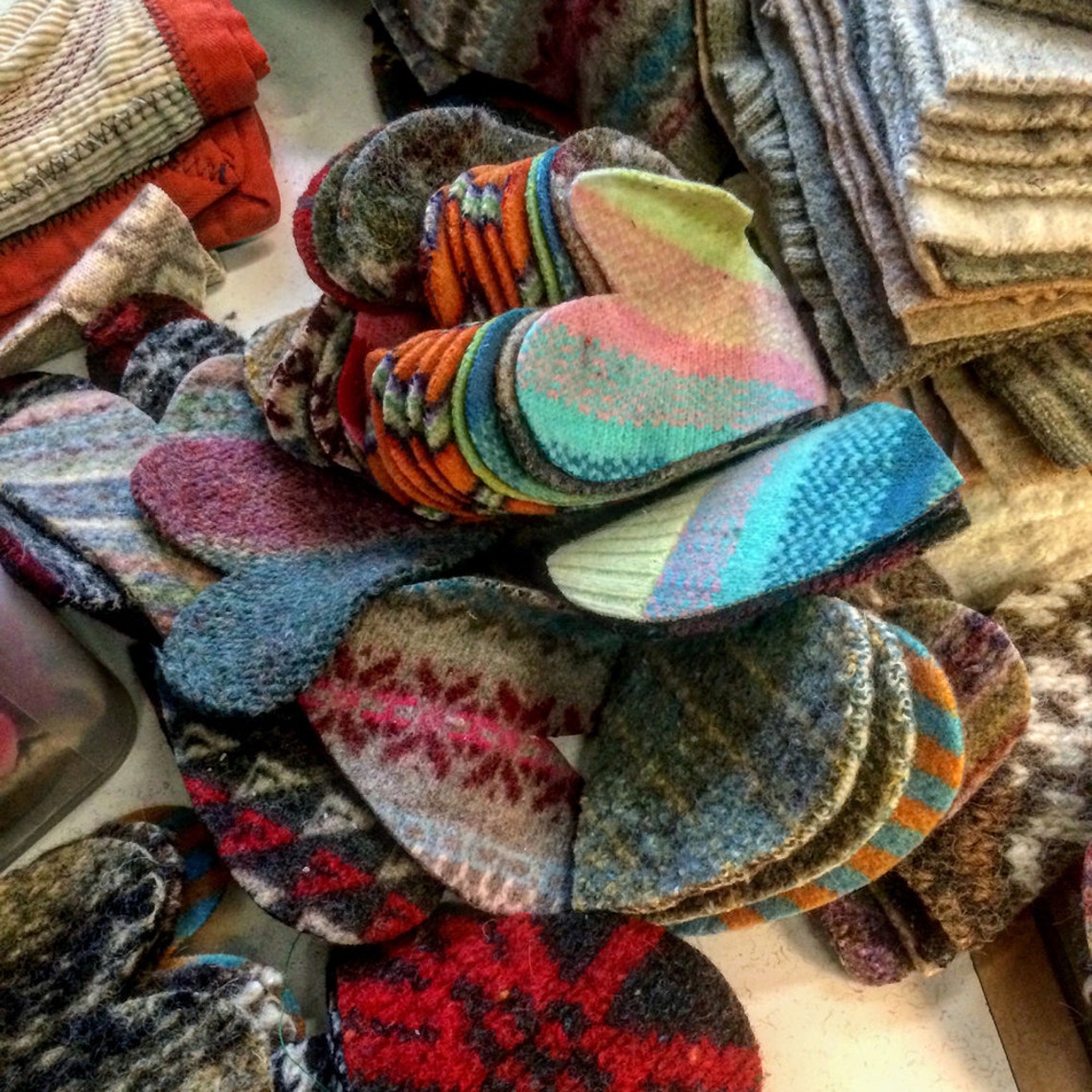 Recycled Sweater Blanket Crispina Quilt Upcycled Sweater Etsy