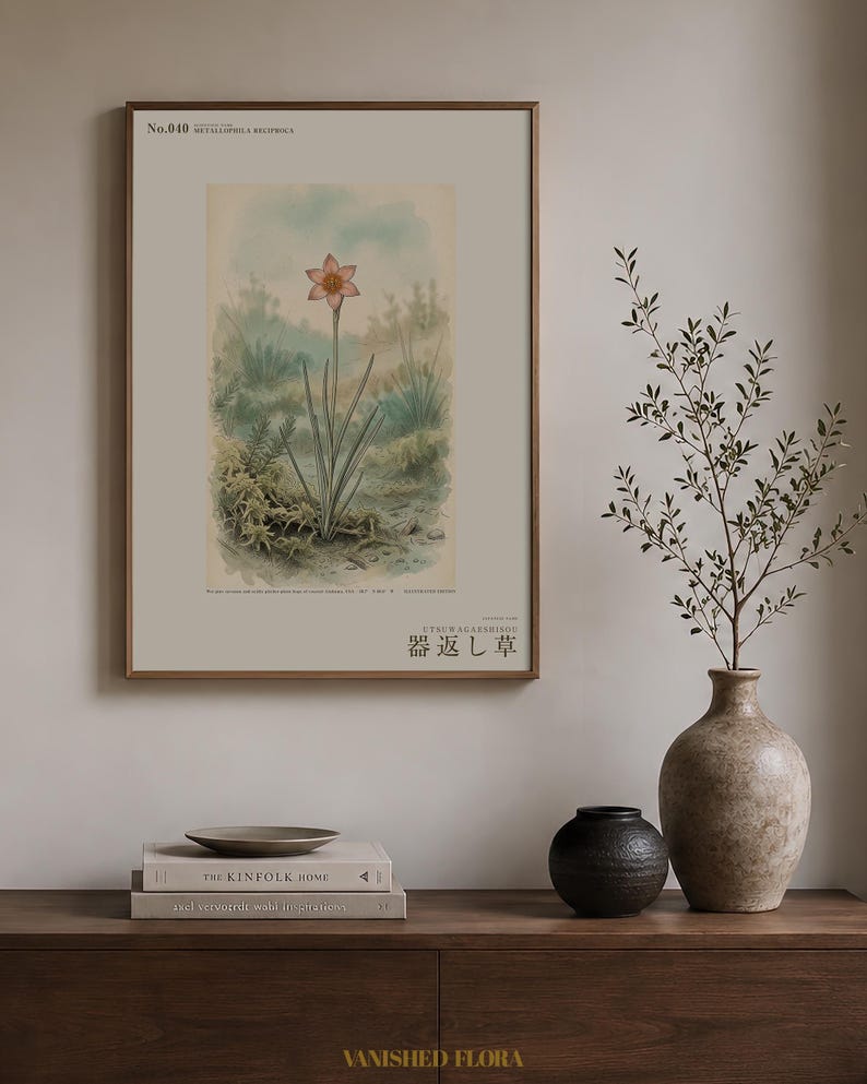 Vessel-return Herb Print – Metallophila Reciproca Botanical Art (Digital Download) image 3