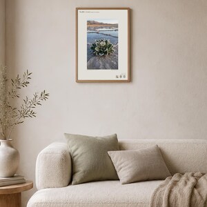 Salt Ember Print – Fictional Halophilanthus Flower, Dark Academia Photo Art (Digital Download) image 4