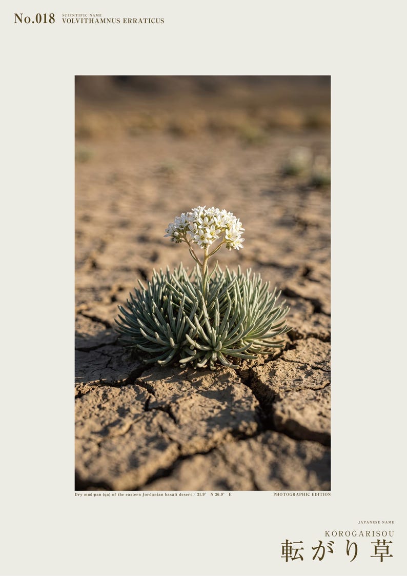 Wandering Tumbleweed Print – Volvithamnus erraticus Desert Photo (Digital Download) image 2