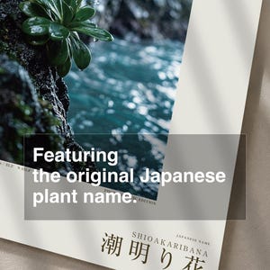 Tideglow Flower Print – Vanished Japanese Cave Flora, Gothic Wall Art (Digital Download) image 6
