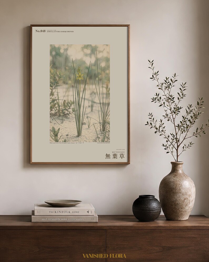 Botanical Print – Aphyllanthe Essequibensis, White-sand Forest Study (Digital Download) image 3