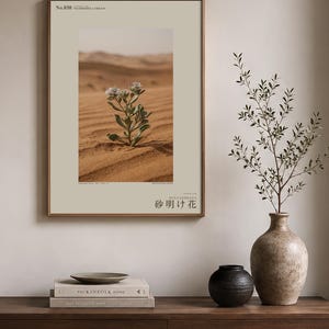 Fotografía de Sandwake Bloom – Flor imaginaria del desierto, Psammophila errans (Descarga digital) imagen 3