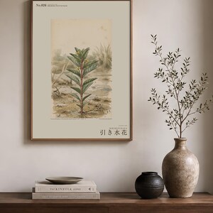 Stampa botanica del fiore di Ebbwater – Fioritura immaginaria del Pantanal, Recessa pantanalis (Download digitale) immagine 3