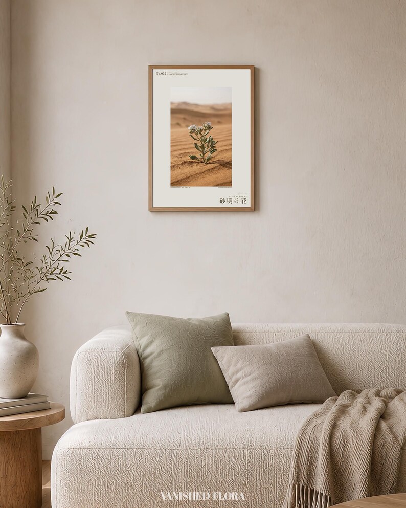 Fotografía de Sandwake Bloom – Flor imaginaria del desierto, Psammophila errans (Descarga digital) imagen 4