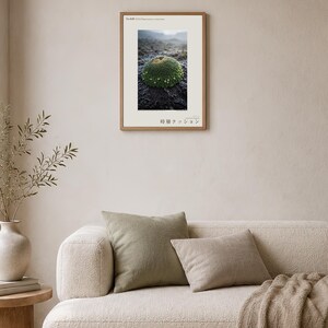 Photographie de coussin à travers les couches temporelles – Plante des Andes disparue, art mural gothique (téléchargement numérique) image 4