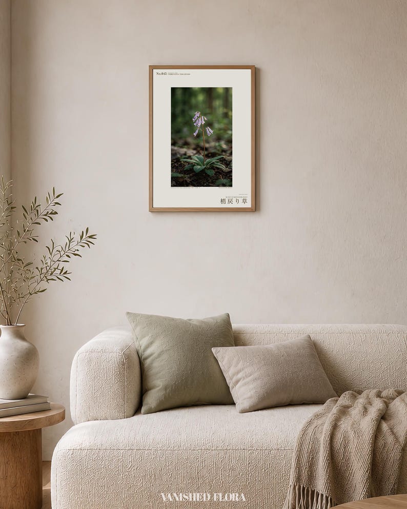 Imaginary Herb Print – Umbravena teraiensis, Dark Academia Botanical Art (Digital Download) image 4