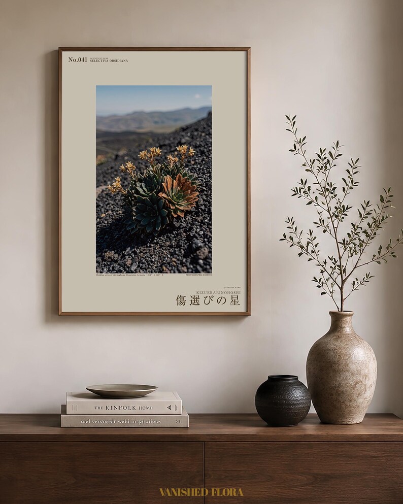 Obsidian Star Print – Fictional Gothic Wall Art (Digital Download) image 3
