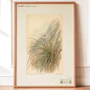Cave-mouth Bloom Print – Antroflora luminis, Dark Academia Botanical Art (Digital Download) image 1