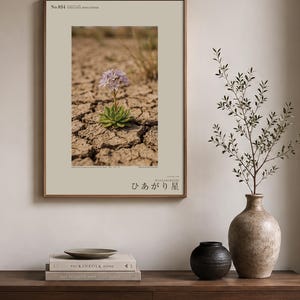 Drypool Star Print – Stellatia donianensis, Extinct Flower, Dark Academia Decor (Digital Download) image 3