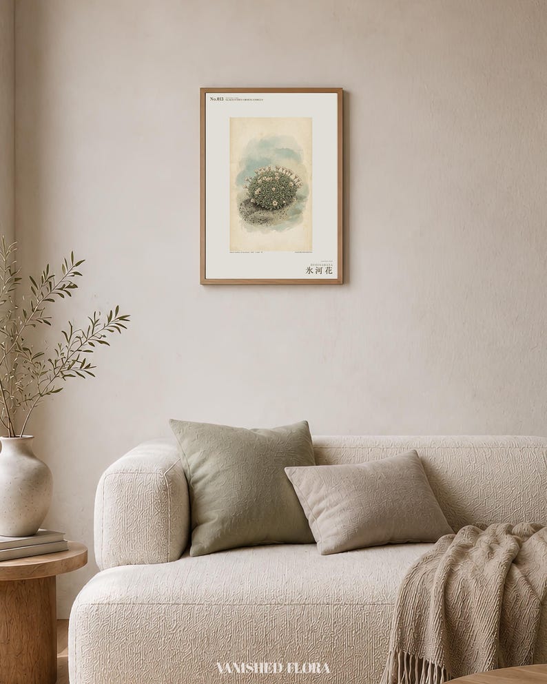 Glacier Bloom Botanical Print – Fictional Greenland Flower Art (Digital Download) image 4