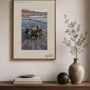 Salt Ember Print – Fictional Halophilanthus Flower, Dark Academia Photo Art (Digital Download) image 3