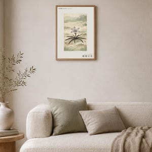 Fictional Mistbloom Field Journal Print – Namib Desert Botanical Study (Digital Download) image 4