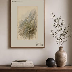 Cave-mouth Bloom Print – Antroflora luminis, Dark Academia Botanical Art (Digital Download) image 3