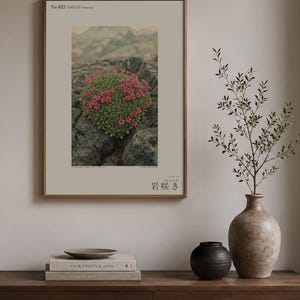 Fictional Iceland Lava Pioneer Print – Pyrolava fissicola Botanical Art (Digital Download) image 3