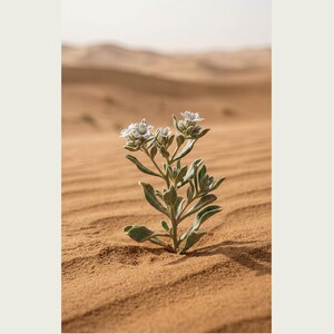 Fotografía de Sandwake Bloom – Flor imaginaria del desierto, Psammophila errans (Descarga digital) imagen 2