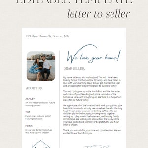 Plantilla digital - Carta al vendedor (Inicio)