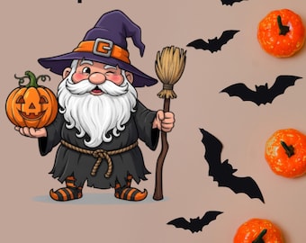 Vintage Halloween PNG Sublimation Bundle: Spooky Designs (Digital Download