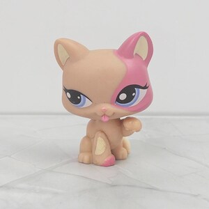 Lot De 16 Accessoires Littlest Pet Shop – Pour Chats, Tenue Rose LPS, Authentique Hasbro