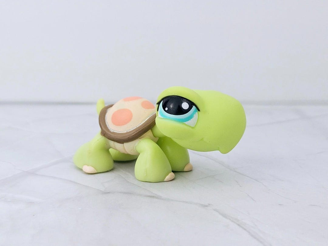 Turtle #7 - Authentic Littlest Pet Shop - Hasbro LPS - Etsy