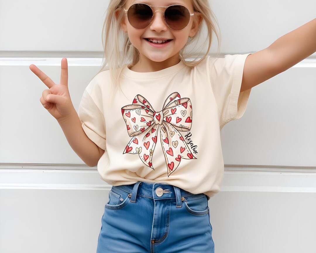 thumbnail image 2 of Toddler Boy Valentines Shirts Monster Truck Dinosaur Hug Heart Cotton Long Sleeve T-Shirt Love Saurus Kid Tee Top Clothes 2T 2 of 14