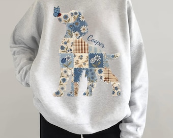 English Setter dog mama shirt custom dog gifts, memorial dog, English Setter, Owner Dog Mom, silhouette Shirt, Dog boho vibes