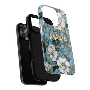 Lily Floral Mama Phone Case, Botanical Art Cover image 5