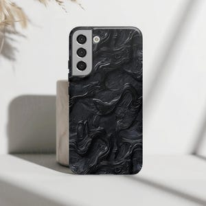 black phone Case, Dark Gothic Aesthetic, for him or her, phone case for iPhone 16 15 14 13 Pro Max Samsung Galaxy S25 S24 and Google Pixel