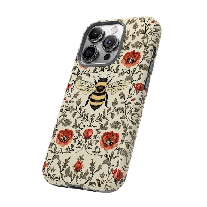 Vintage phone case bumblebee, Botanical Phone Case, Insect Phone case for iPhone 17 16 15 14 13 12 Pro Max Samsung Galaxy S25 S24 and Google image 7
