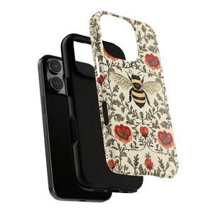 Vintage phone case bumblebee, Botanical Phone Case, Insect Phone case for iPhone 17 16 15 14 13 12 Pro Max Samsung Galaxy S25 S24 and Google image 5