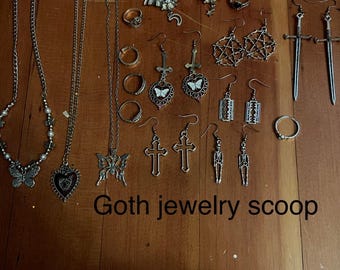 gothic jewelry scoop