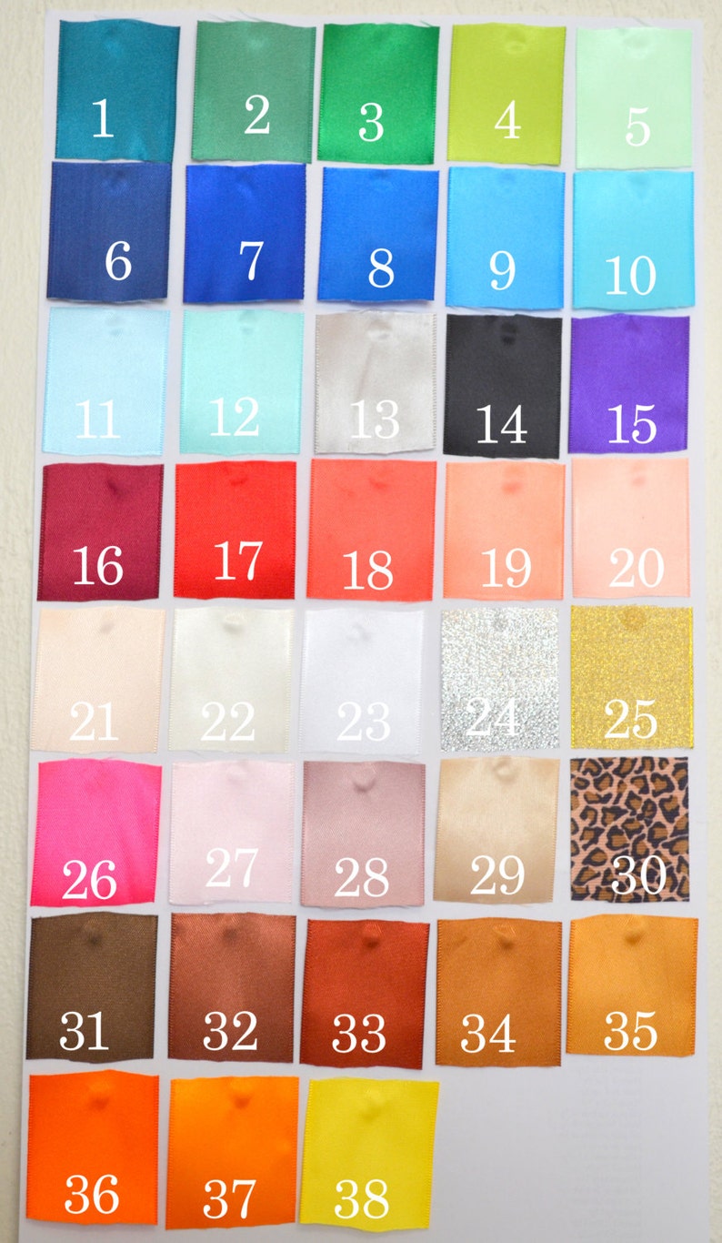 Navy Blue Satin Ribbon Bow Shoe Clips Set Of Two More Colors image 4