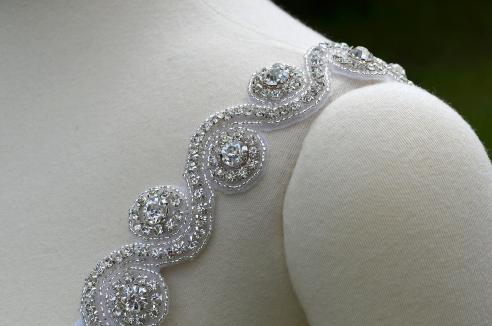 Detachable Rhinestone Crystal Straps to Add to Your Wedding | Etsy