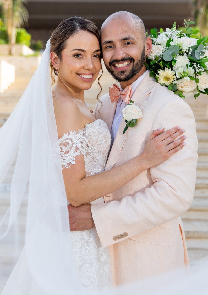 Ivory Set of Two Detachable Lace Straps or Off the Shoulder Rhinestones to Add to your Wedding dress Add-on Removable image 1