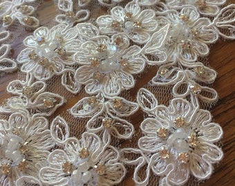 Sample/Swatch  Lace, Chiffon, Ribbon or Rhinestone to Match your Theme Color