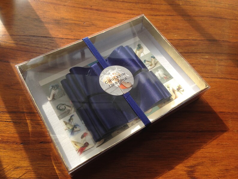 Navy Blue Satin Ribbon Bow Shoe Clips Set Of Two More Colors image 3