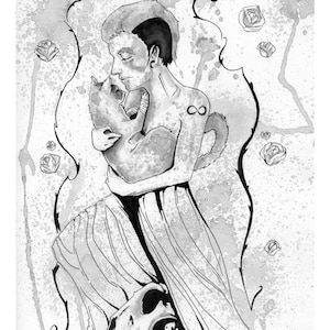 Major Arcana Tarot Print : Strength